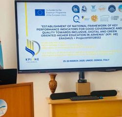 EU “ERASMUS + T-GREEN” AND “ERASMUS + KPI4HE” PROJECTS WERE DISCUSSED AT GSU