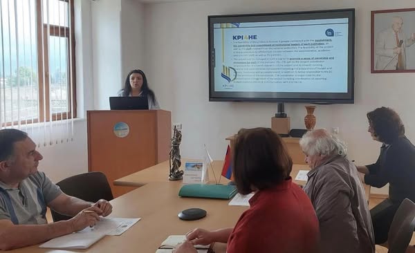 THE IMPLEMENTATION PROCESS OF EU “ERASMUS+ KPI4HE” PROJECT WAS DISCUSSED AT GSU