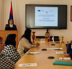 THE PROGRESS OF EU ‹‹ERASMUS+ KPI4HE›› PROJECT WAS DISCUSSED AT GSU AS AN AGENDA ISSUE OF THE RECTORATE SESSION