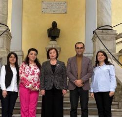 GSU REPRESENTATIVES AT THE UN IVERSITY OF GENOA, ITALY